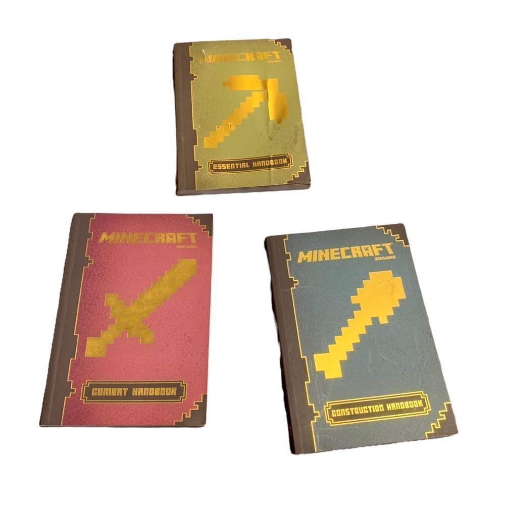 Minecraft Handbooks: Construction, Essential, Combat